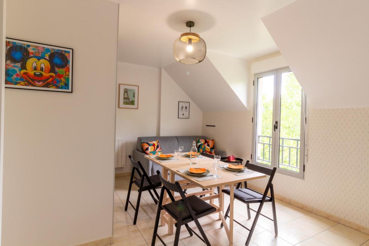 Le Bienvenue Appartement Bussy-Saint-Georges Buitenkant foto